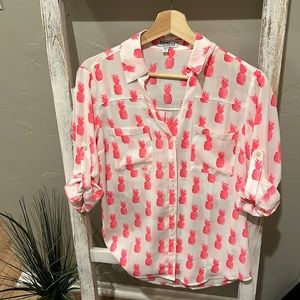 Express Pineapple 🍍 Portofino Shirt